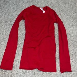 RED LONG SLEEVE SWIFTLY TECH 2.0